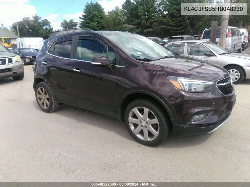 KL4CJFSB5HB048230 2017 Buick Encore Preferred Ii