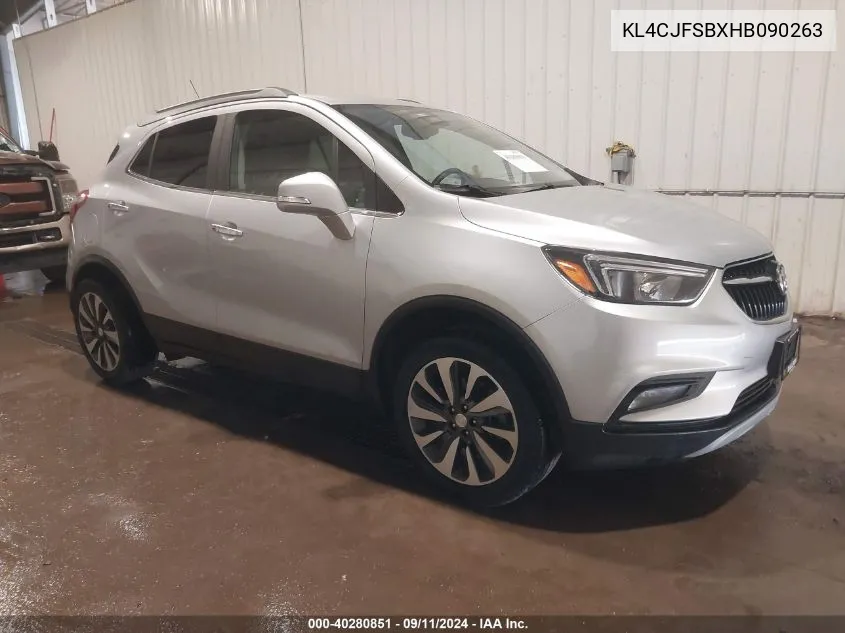 KL4CJFSBXHB090263 2017 Buick Encore Preferred Ii