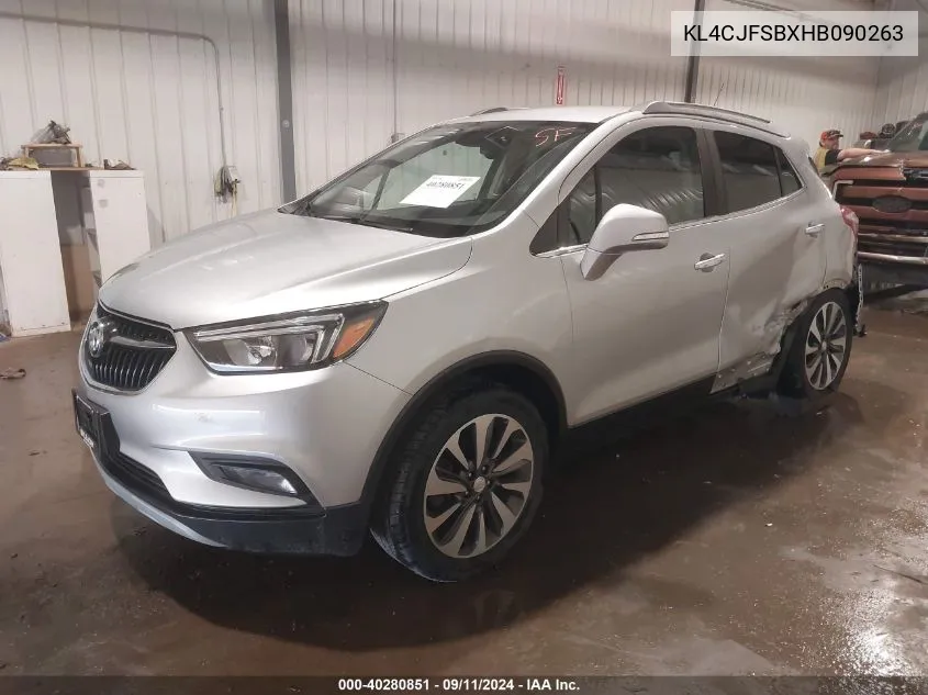 KL4CJFSBXHB090263 2017 Buick Encore Preferred Ii