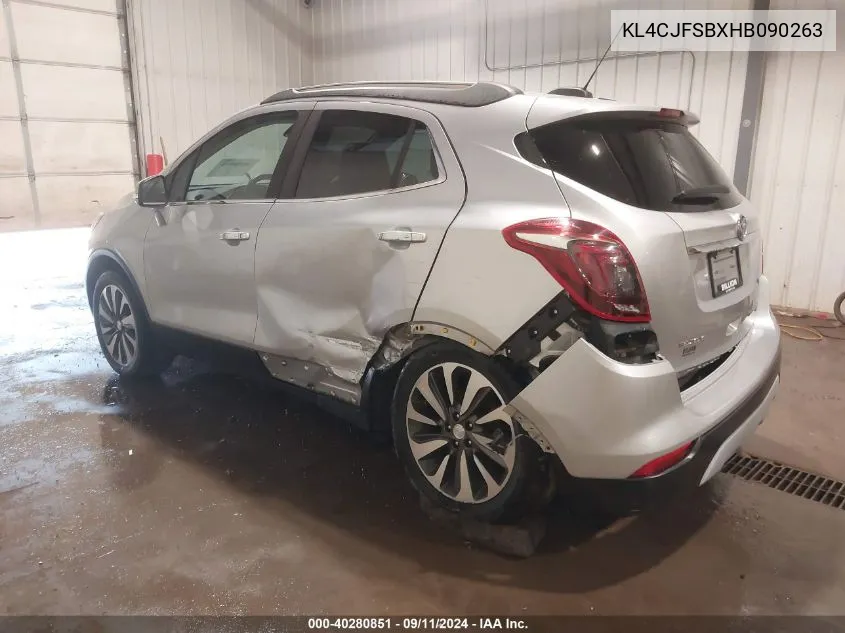 KL4CJFSBXHB090263 2017 Buick Encore Preferred Ii