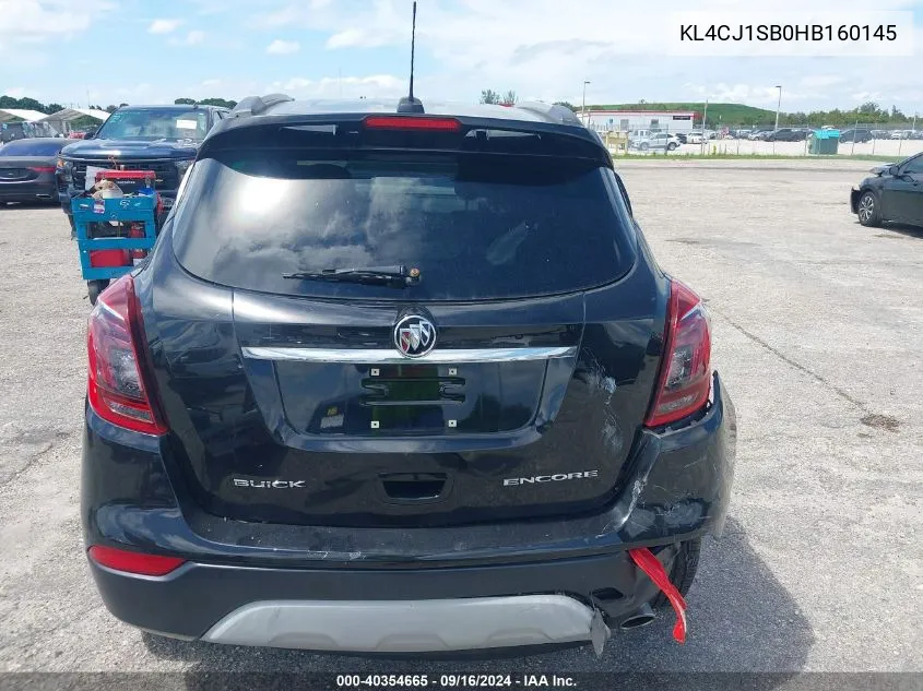 KL4CJ1SB0HB160145 2017 Buick Encore Sport Touring