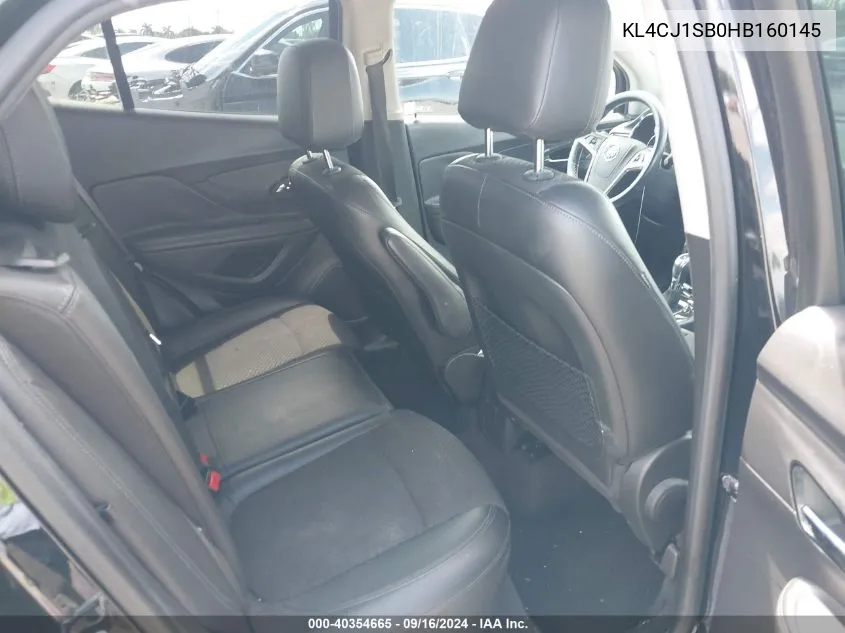 KL4CJ1SB0HB160145 2017 Buick Encore Sport Touring