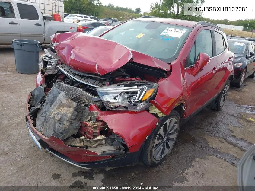 KL4CJBSBXHB102081 2017 Buick Encore Preferred Ii