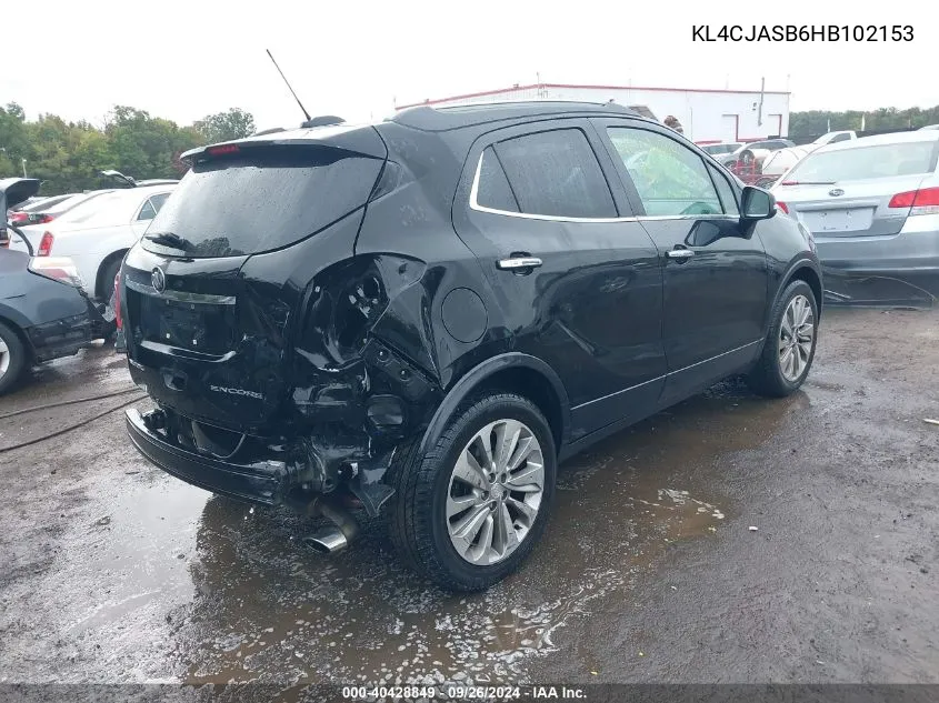 KL4CJASB6HB102153 2017 Buick Encore Preferred