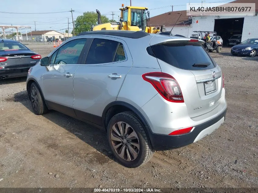 2017 Buick Encore Preferred VIN: KL4CJASB8HB076977 Lot: 40470319