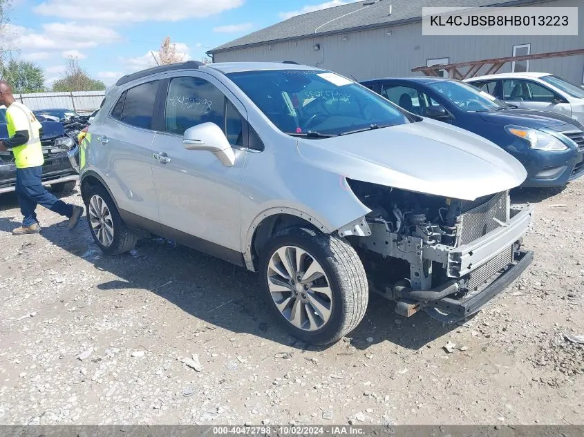 KL4CJBSB8HB013223 2017 Buick Encore Preferred Ii