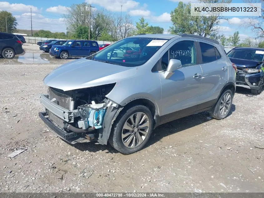 KL4CJBSB8HB013223 2017 Buick Encore Preferred Ii