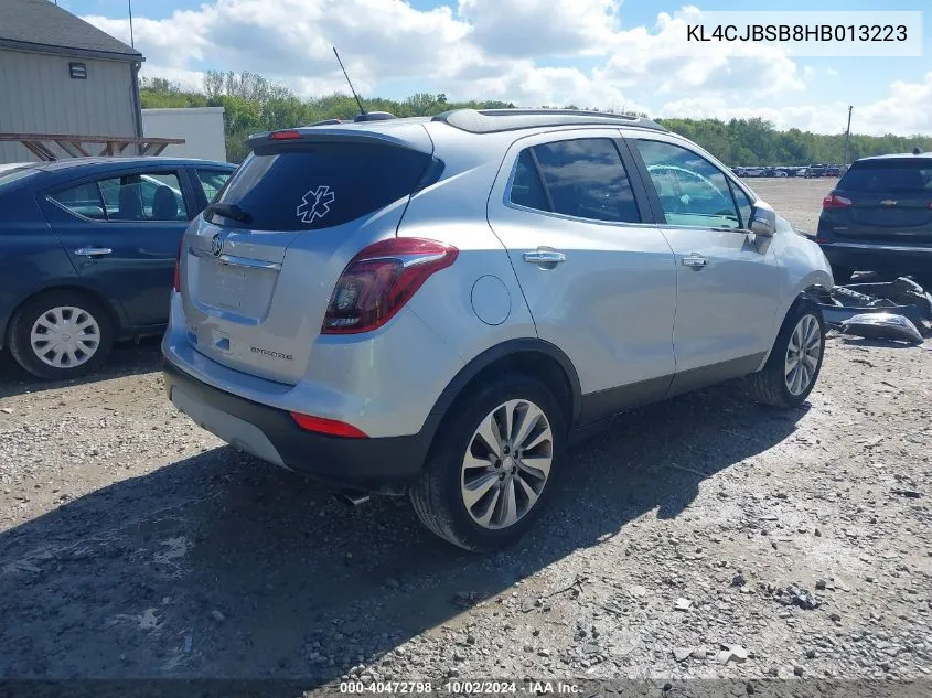 KL4CJBSB8HB013223 2017 Buick Encore Preferred Ii