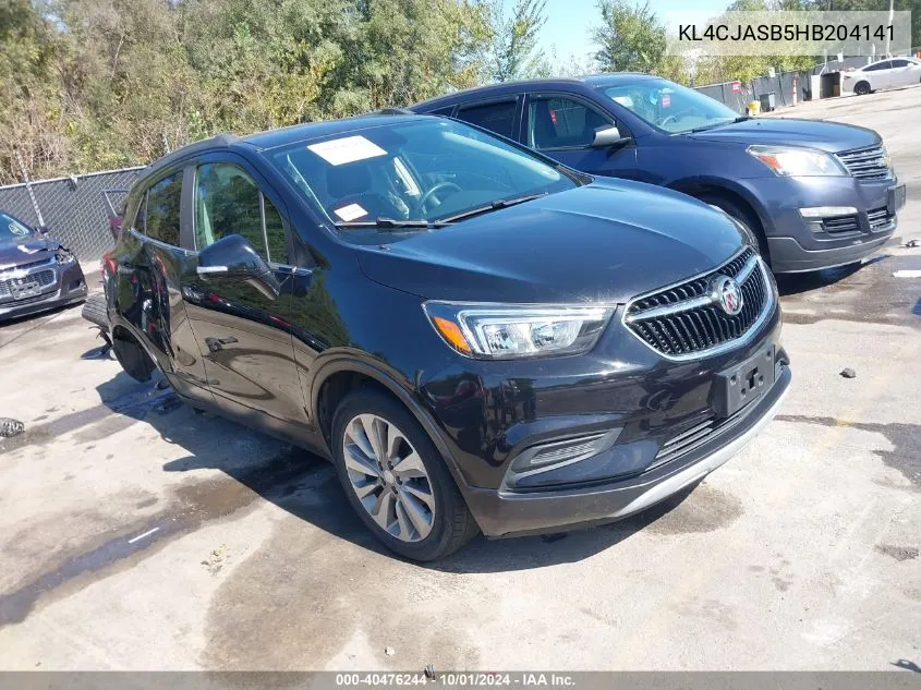 KL4CJASB5HB204141 2017 Buick Encore Preferred