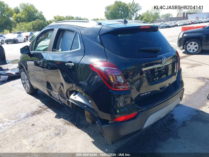 KL4CJASB5HB204141 2017 Buick Encore Preferred