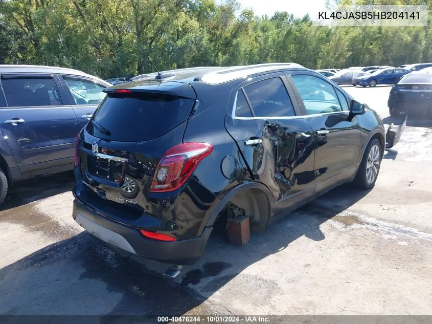 KL4CJASB5HB204141 2017 Buick Encore Preferred