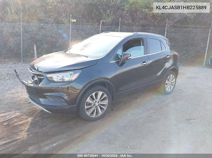 KL4CJASB1HB225889 2017 Buick Encore Preferred