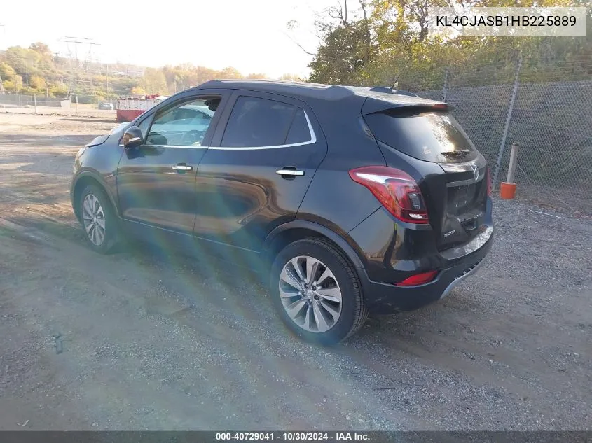 KL4CJASB1HB225889 2017 Buick Encore Preferred