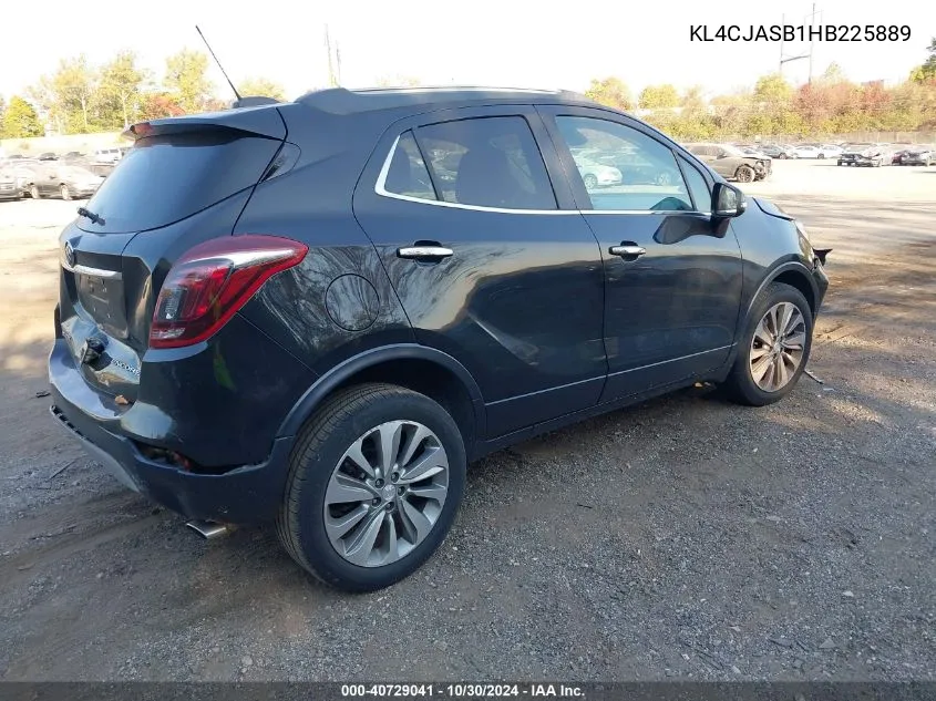 KL4CJASB1HB225889 2017 Buick Encore Preferred