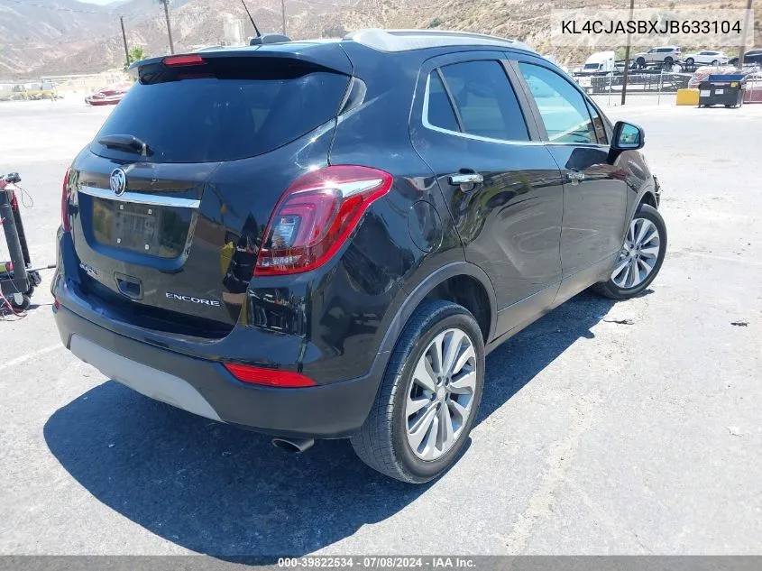 KL4CJASBXJB633104 2018 Buick Encore Preferred