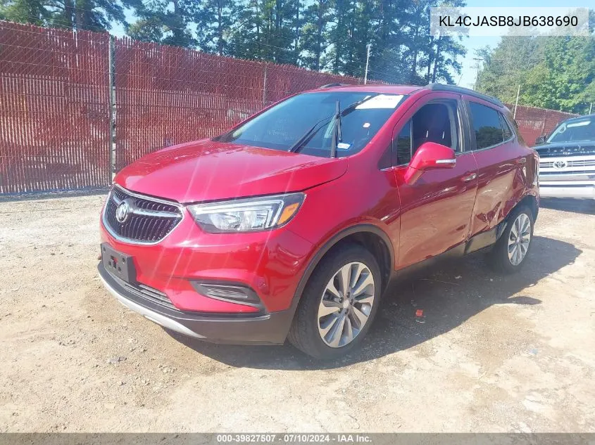 KL4CJASB8JB638690 2018 Buick Encore Preferred