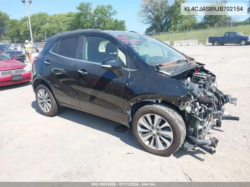 KL4CJASB9JB702154 2018 Buick Encore Preferred