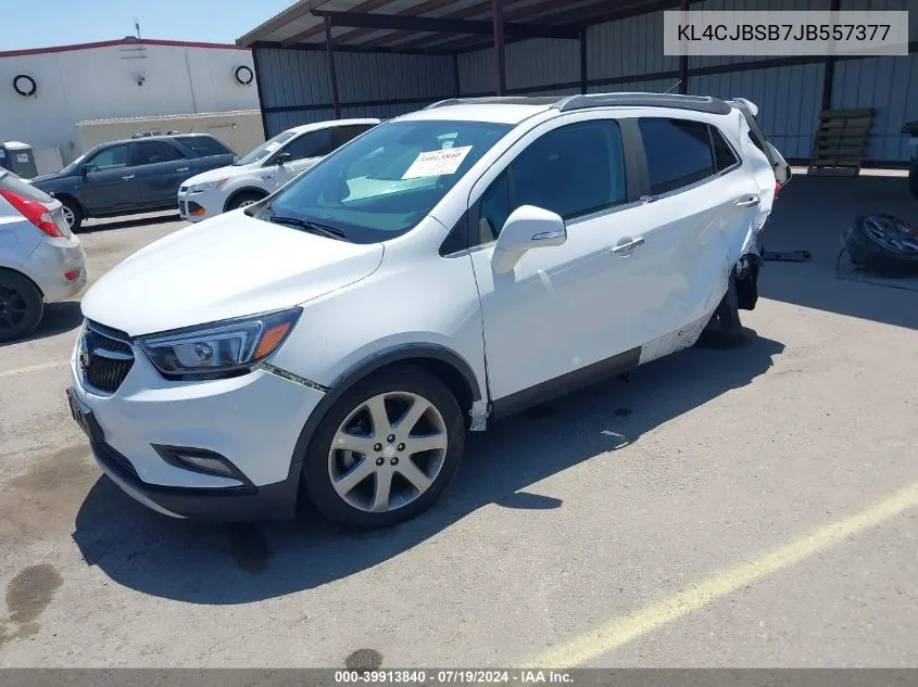 KL4CJBSB7JB557377 2018 Buick Encore Preferred Ii