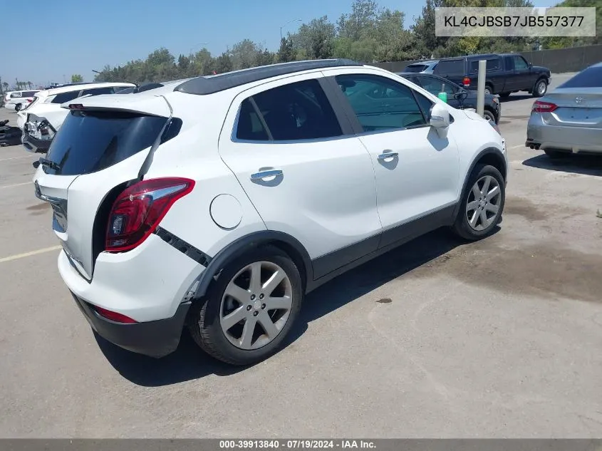 2018 Buick Encore Preferred Ii VIN: KL4CJBSB7JB557377 Lot: 39913840