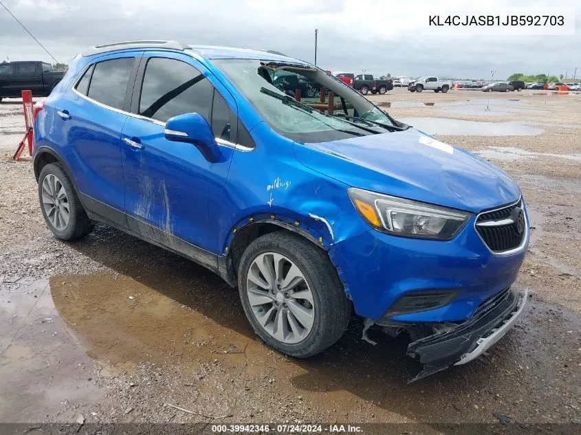 KL4CJASB1JB592703 2018 Buick Encore Preferred