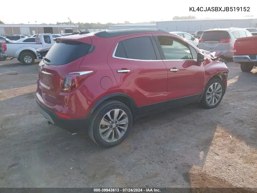 KL4CJASBXJB519152 2018 Buick Encore Preferred