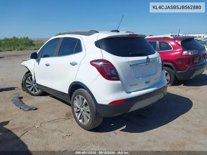 KL4CJASB5JB562880 2018 Buick Encore Preferred