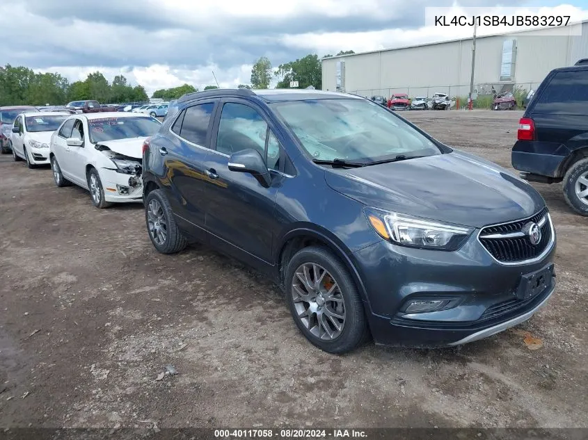 KL4CJ1SB4JB583297 2018 Buick Encore Sport Touring