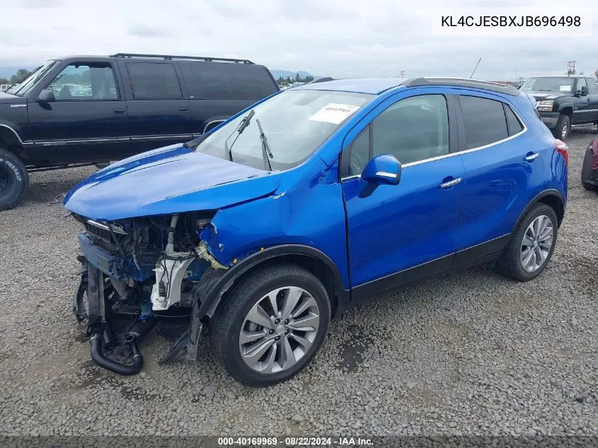 KL4CJESBXJB696498 2018 Buick Encore Preferred