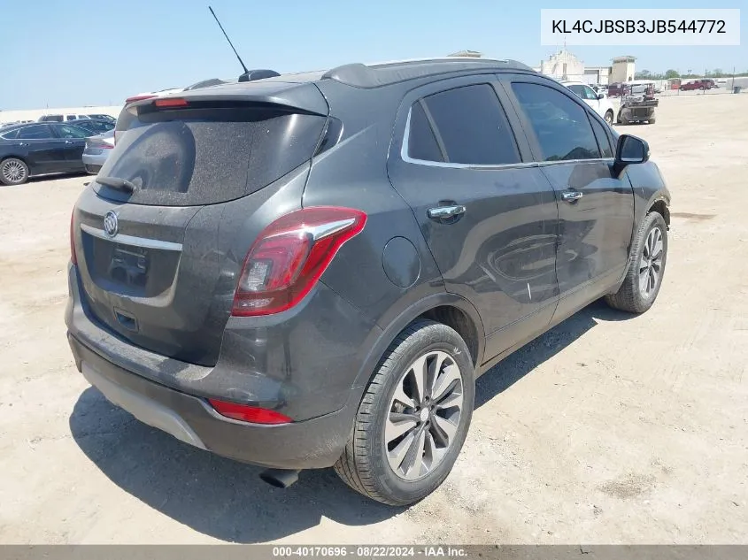 KL4CJBSB3JB544772 2018 Buick Encore Preferred Ii