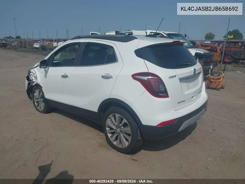 KL4CJASB2JB658692 2018 Buick Encore Preferred