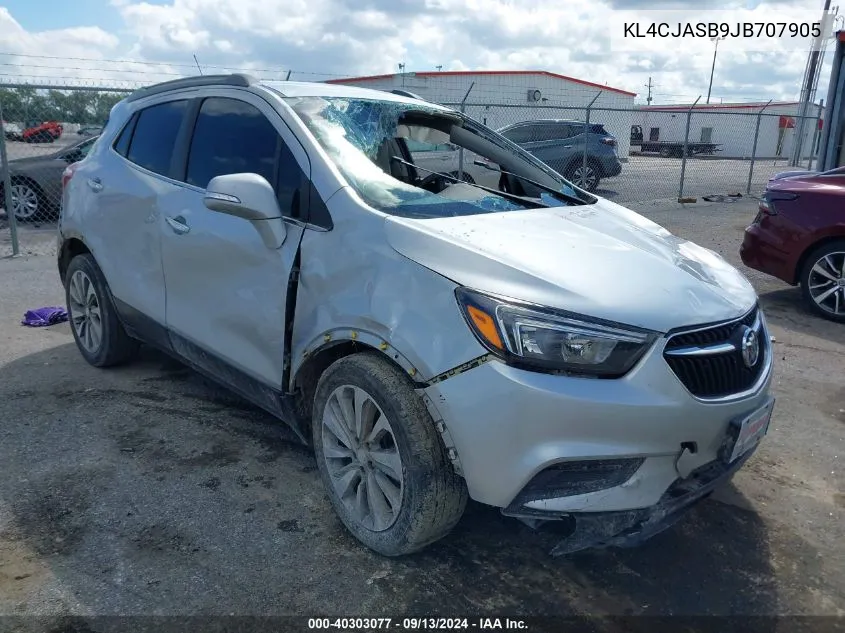 KL4CJASB9JB707905 2018 Buick Encore Preferred