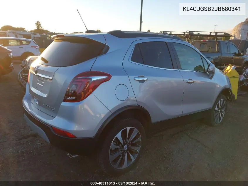 KL4CJGSB2JB680341 2018 Buick Encore Essence