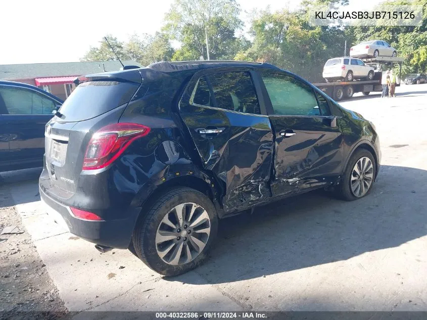 KL4CJASB3JB715126 2018 Buick Encore Preferred