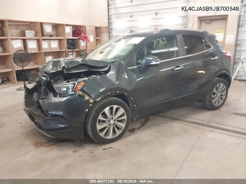 KL4CJASB9JB700548 2018 Buick Encore Preferred