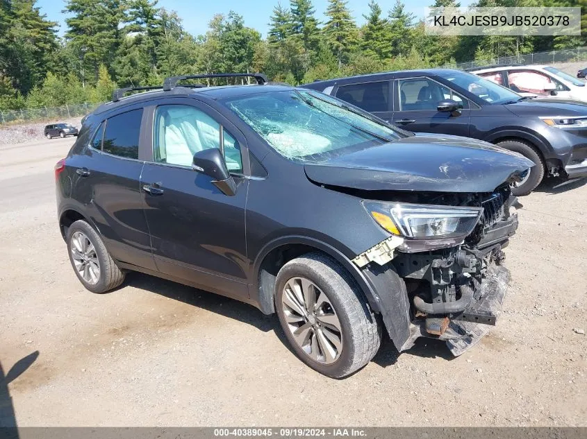 KL4CJESB9JB520378 2018 Buick Encore Preferred