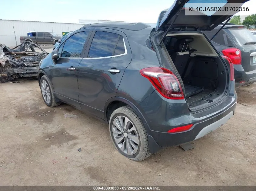 KL4CJASBXJB702356 2018 Buick Encore Preferred