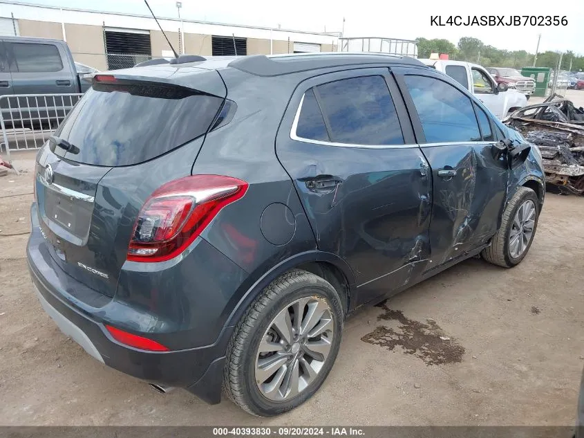 KL4CJASBXJB702356 2018 Buick Encore Preferred