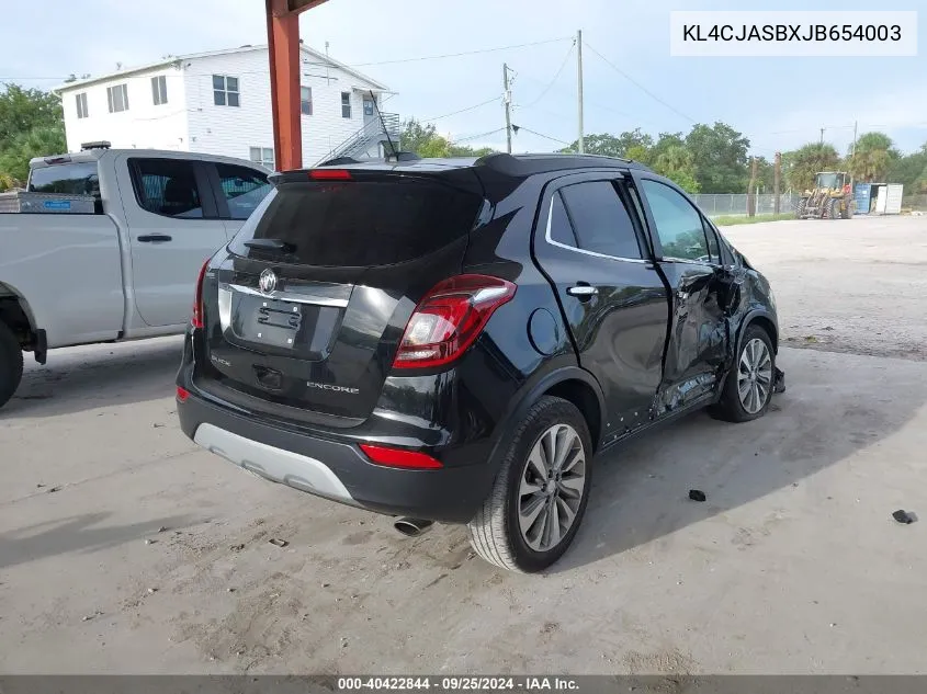 KL4CJASBXJB654003 2018 Buick Encore Preferred