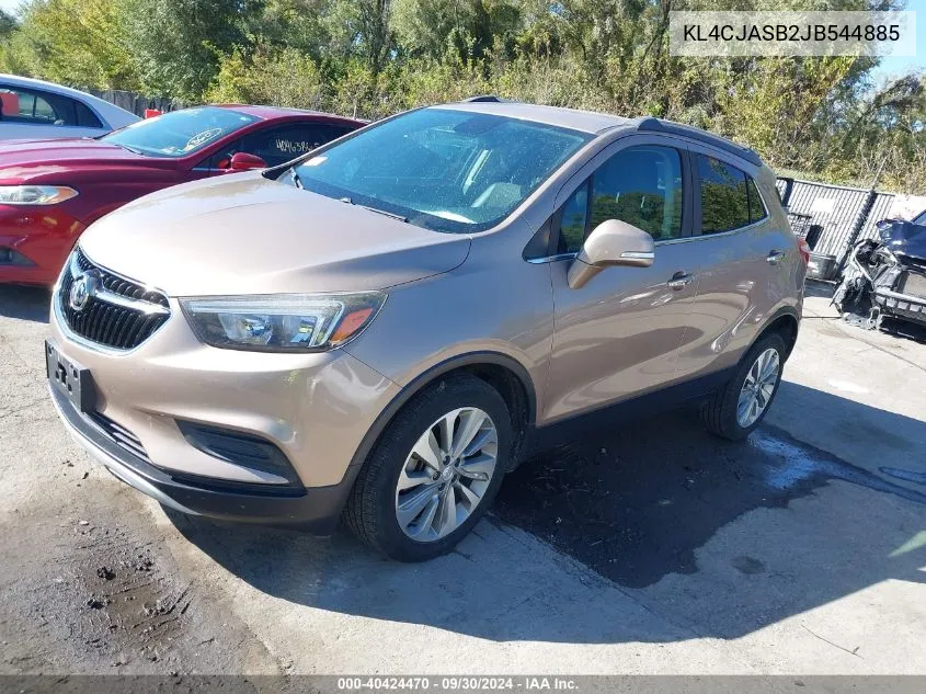 KL4CJASB2JB544885 2018 Buick Encore Preferred