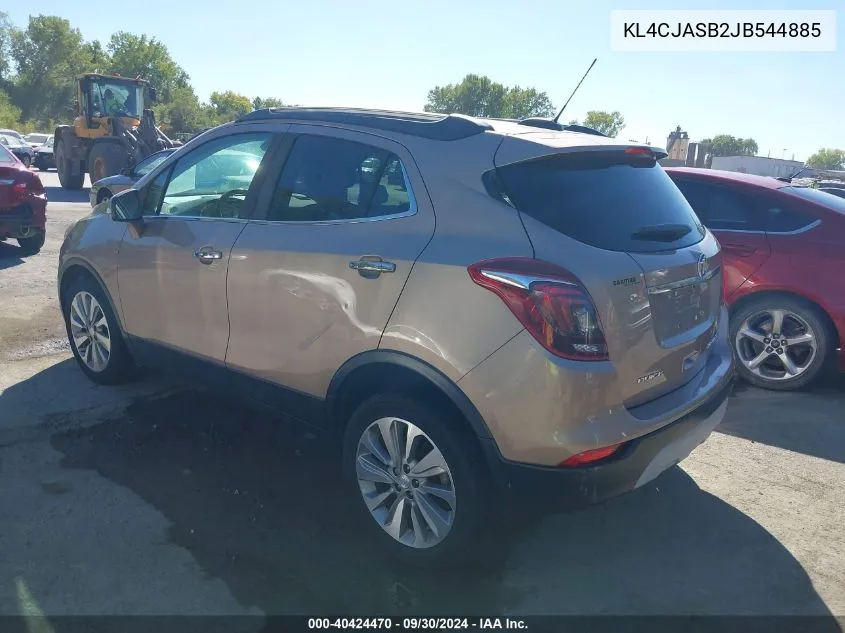 KL4CJASB2JB544885 2018 Buick Encore Preferred