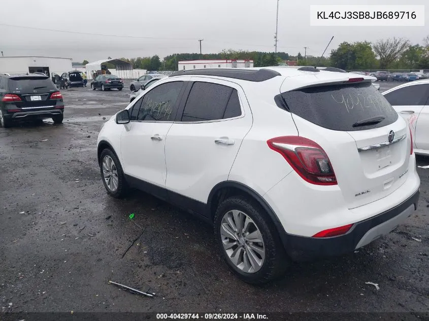 KL4CJ3SB8JB689716 2018 Buick Encore