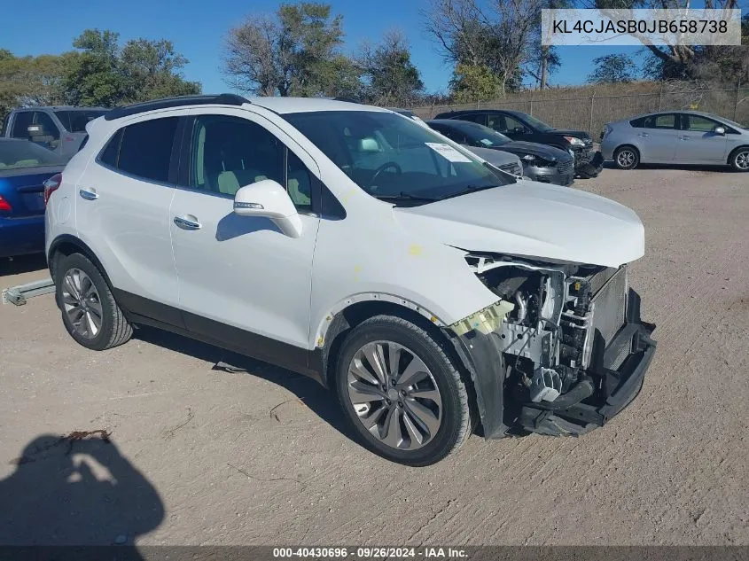 KL4CJASB0JB658738 2018 Buick Encore Preferred