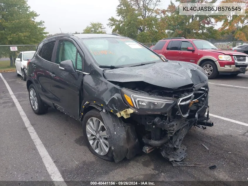 KL4CJASB6JB576545 2018 Buick Encore Preferred