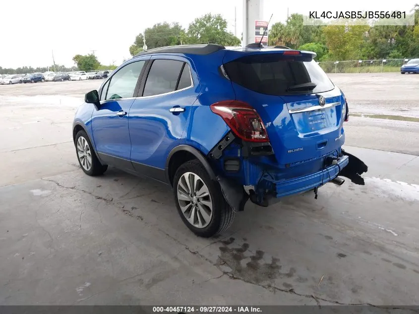 KL4CJASB5JB556481 2018 Buick Encore Preferred