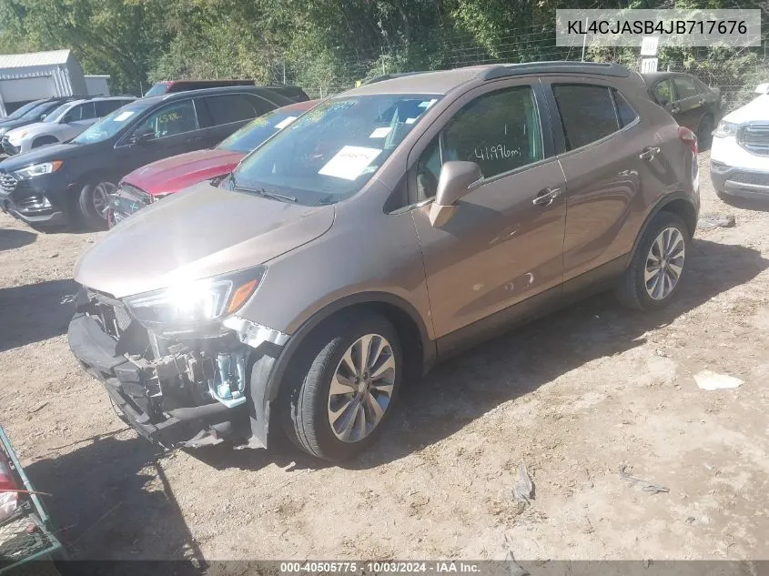 2018 Buick Encore Preferred VIN: KL4CJASB4JB717676 Lot: 40505775