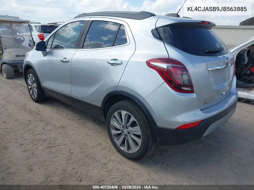 KL4CJASB9JB563885 2018 Buick Encore Preferred