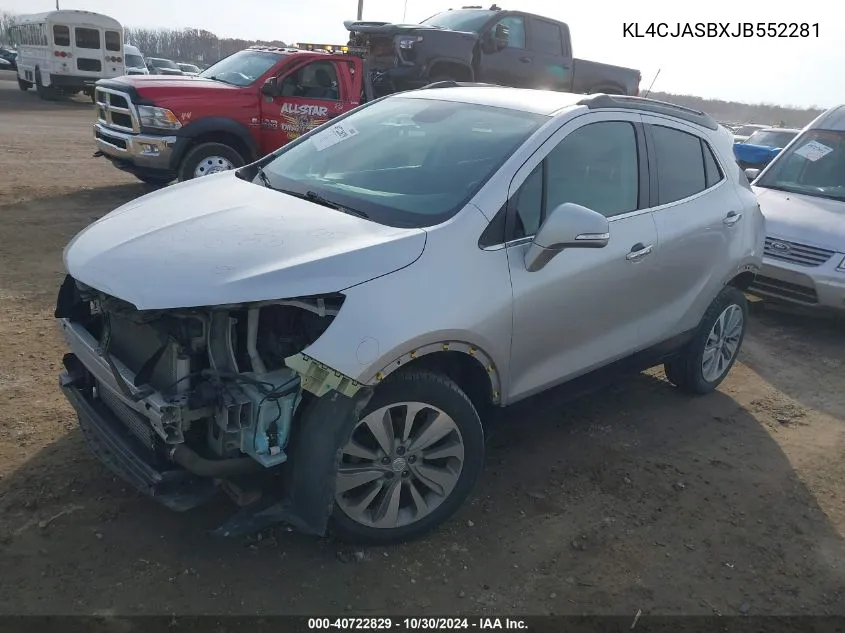 KL4CJASBXJB552281 2018 Buick Encore Preferred