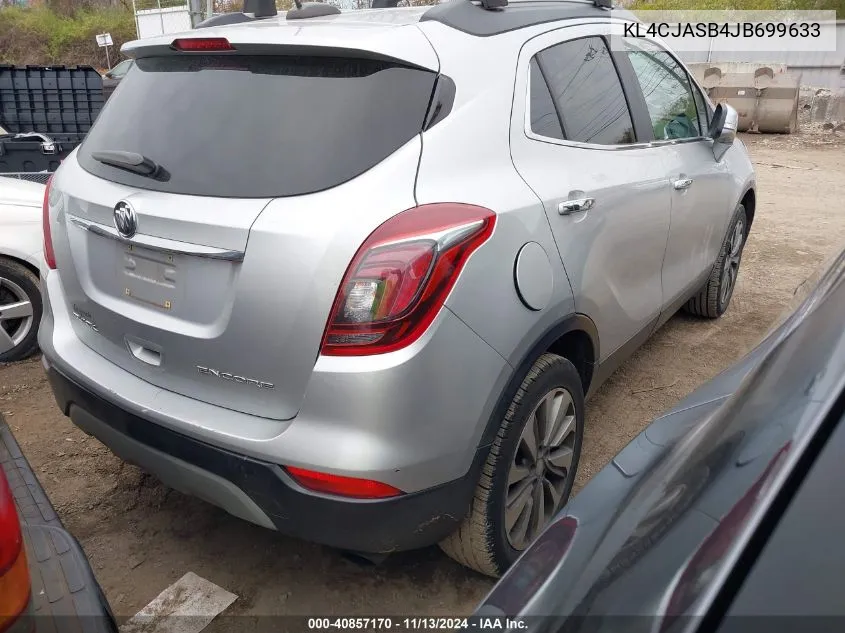 2018 Buick Encore Preferred VIN: KL4CJASB4JB699633 Lot: 40857170