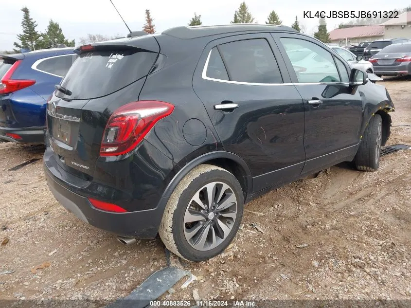 2018 Buick Encore Preferred Ii VIN: KL4CJBSB5JB691322 Lot: 40883526