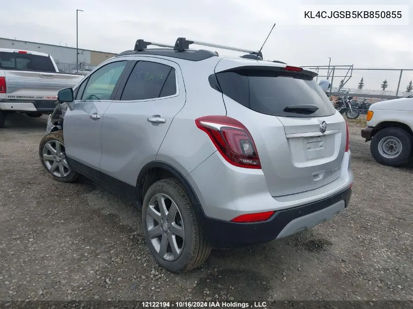 KL4CJGSB5KB850855 2019 Buick Encore